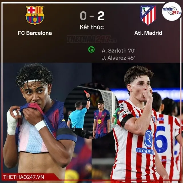 Barcelona khiếu nại trận thua Atletico